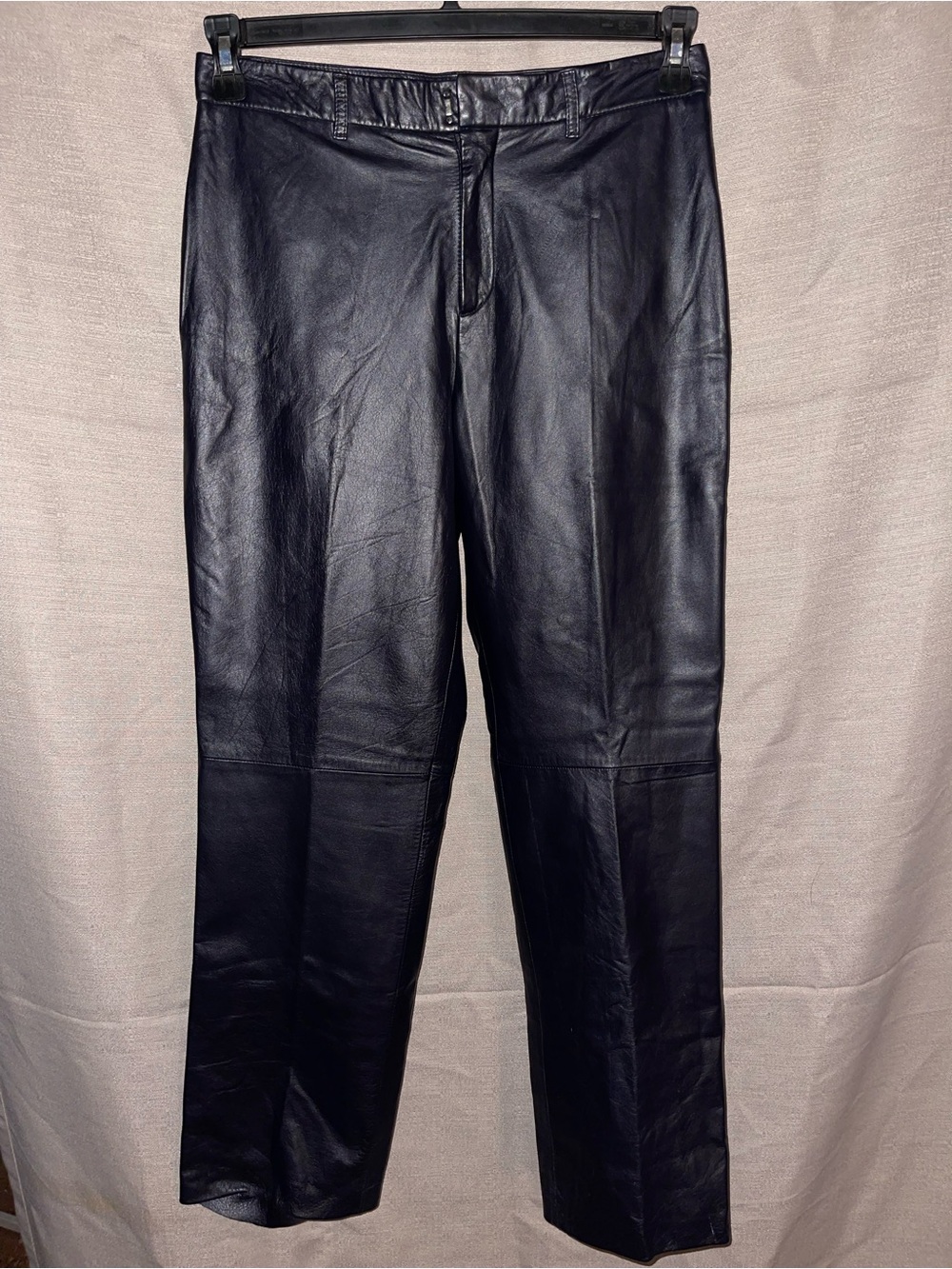 Nine West Black Leather Pants